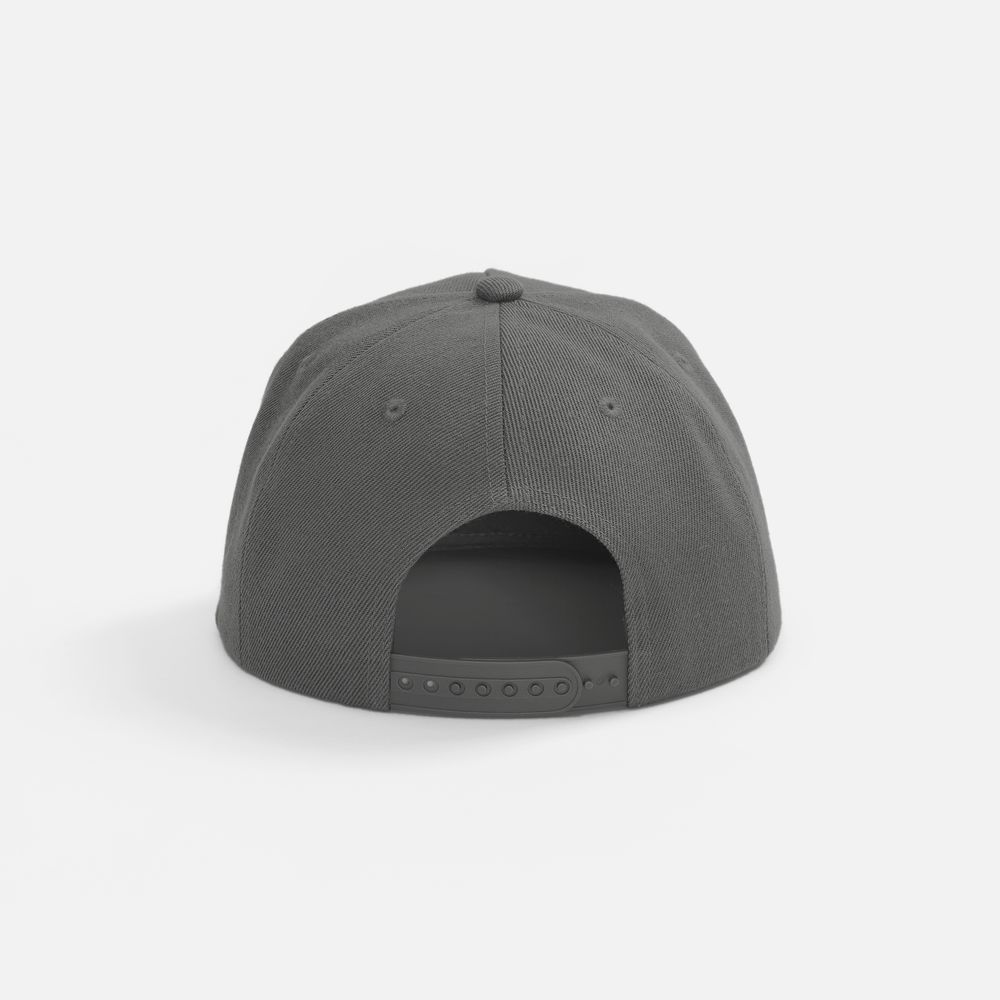 Бейсболка Epicore с прямым козырьком, серая / Миниатюра WWW (1000)