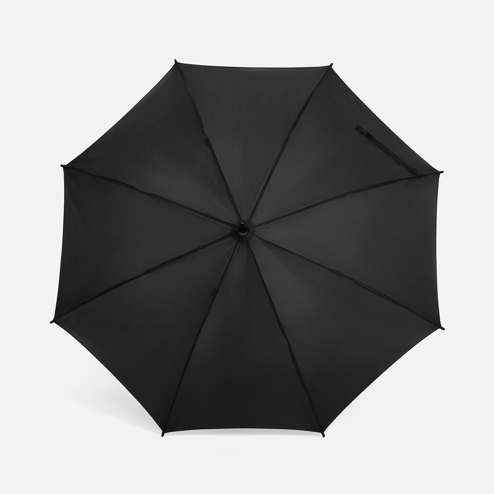 Зонт-трость Standard, черный / Миниатюра WWW (1000)