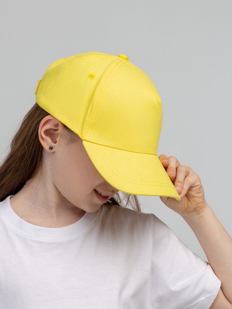 Бейсболка детская Standard Kids, желтая / Миниатюра WWW (1000)