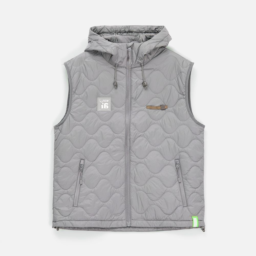 Жилет унисекс Tarnaby, светло-серый / Миниатюра нанесения (1000)