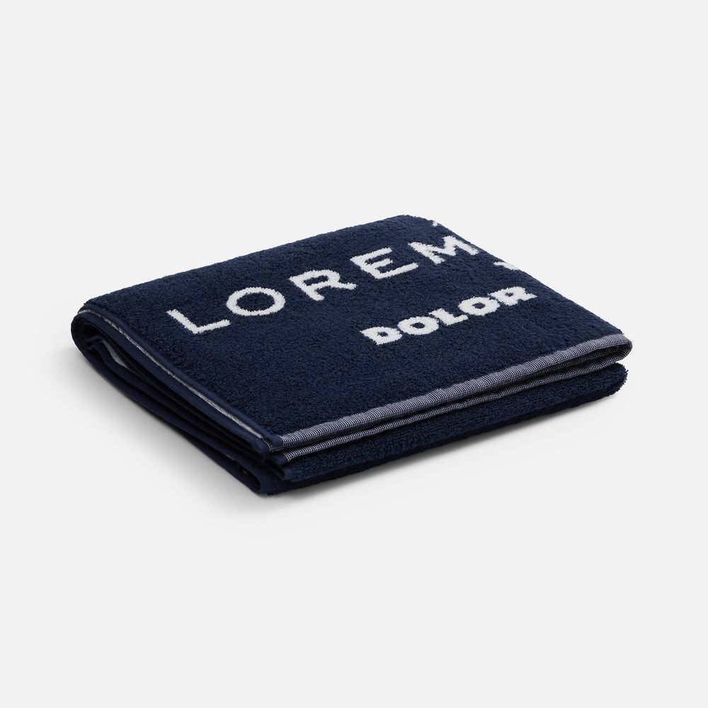 Полотенце на заказ Surpass с пестротканым логотипом, большое / Миниатюра WWW (1000)