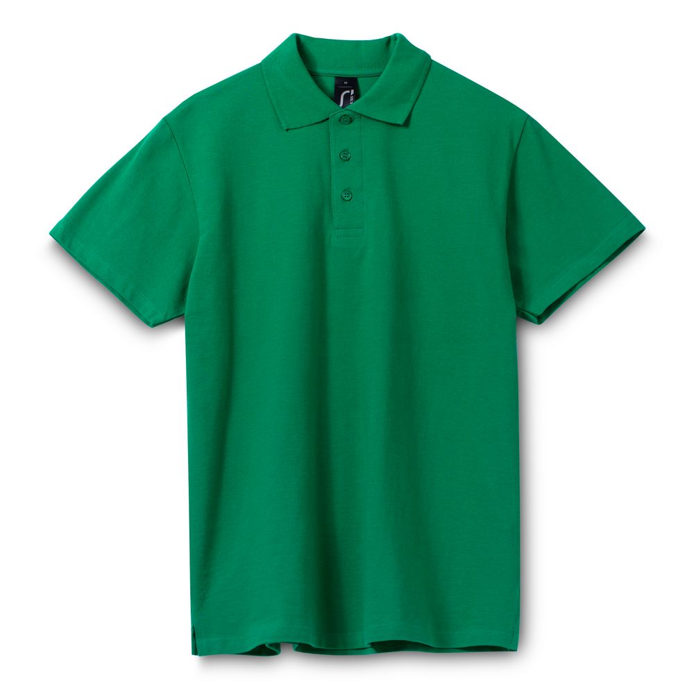 Рубашка поло мужская Spring 210, ярко-зеленая / Миниатюра WWW (1000)