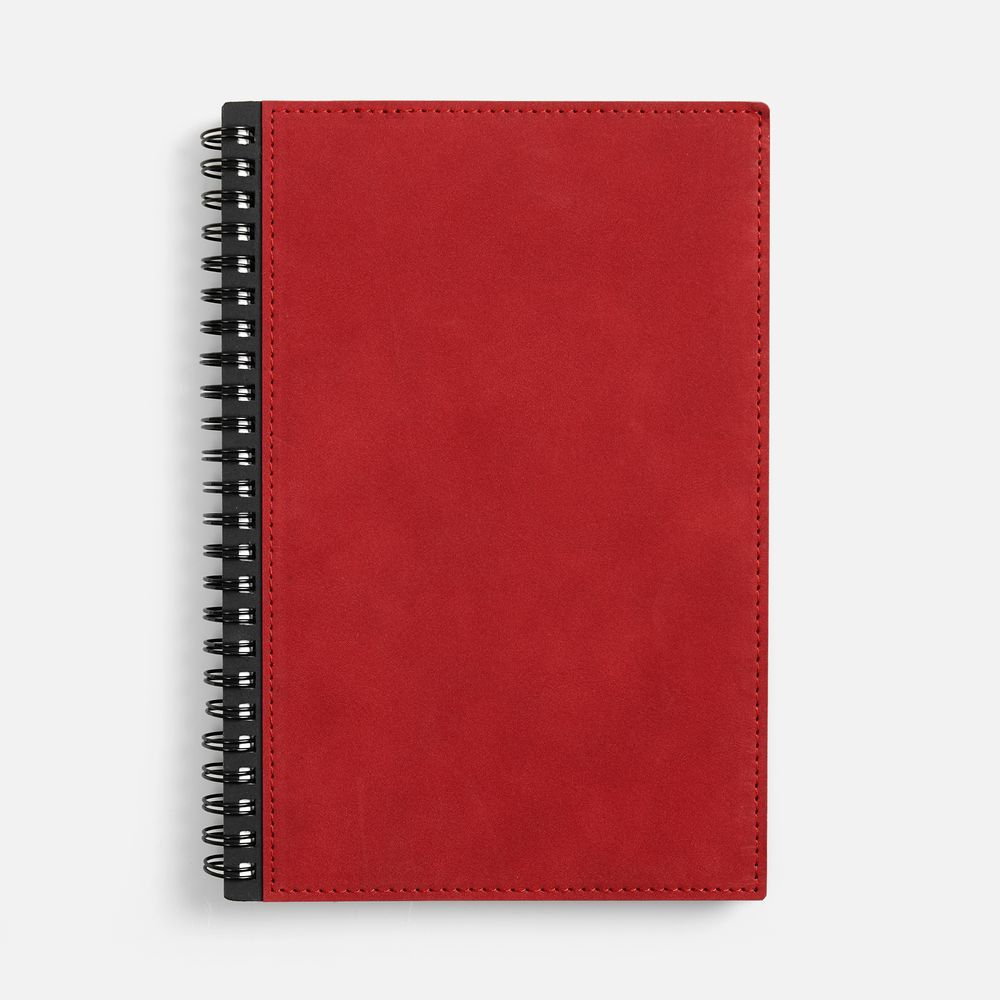 Ежедневник Notera, недатированный, красный / Миниатюра WWW (1000)