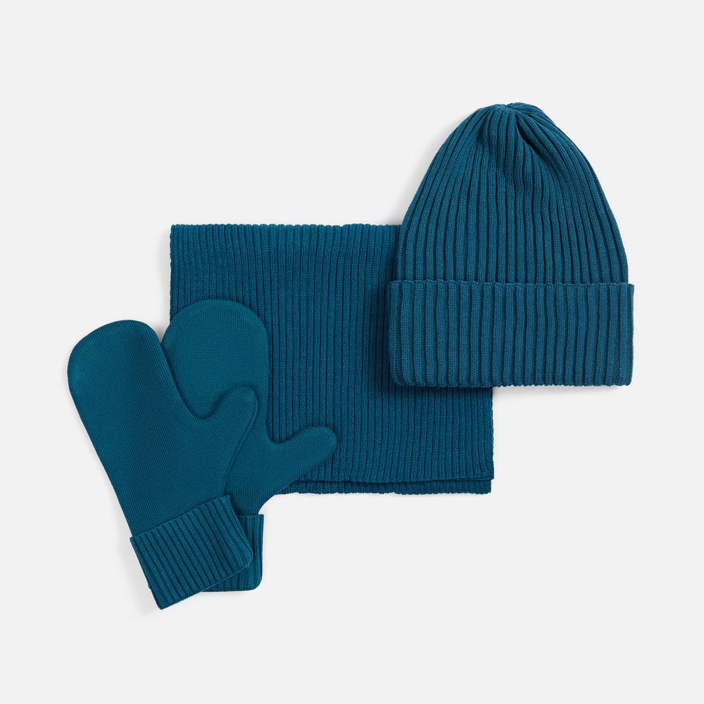 Шарф Yong, темно-синий (лазурный) / Миниатюра WWW (1000)