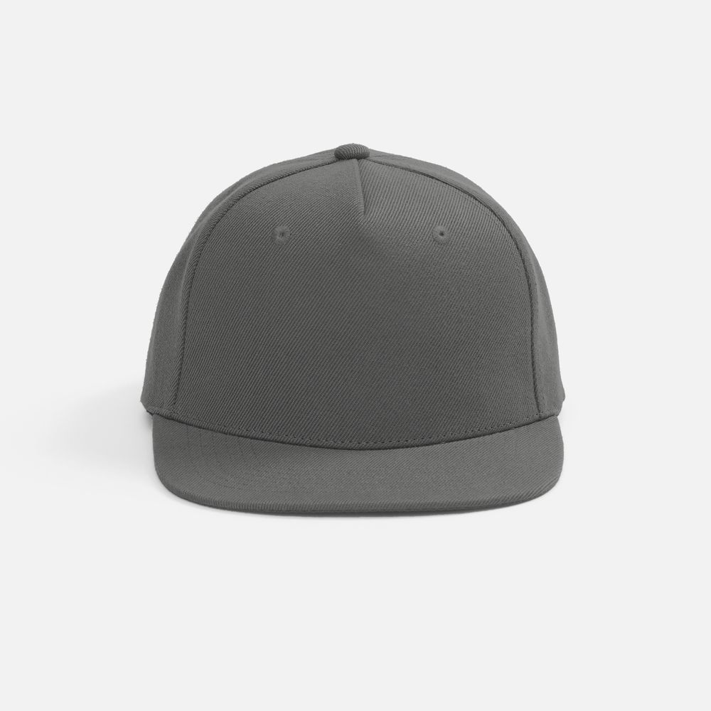 Бейсболка Epicore с прямым козырьком, серая / Миниатюра WWW (1000)