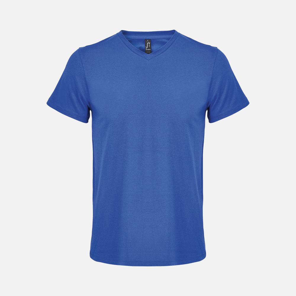 Футболка унисекс Regent с V-образным вырезом, ярко-синяя (royal) / Миниатюра WWW (1000)