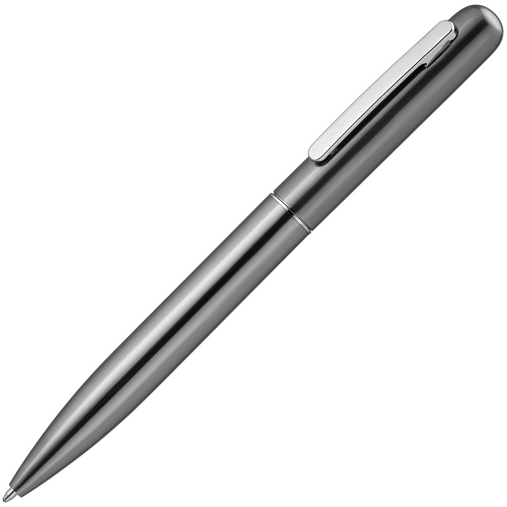Ручка шариковая Scribo, серо-стальная / Миниатюра WWW (1000)