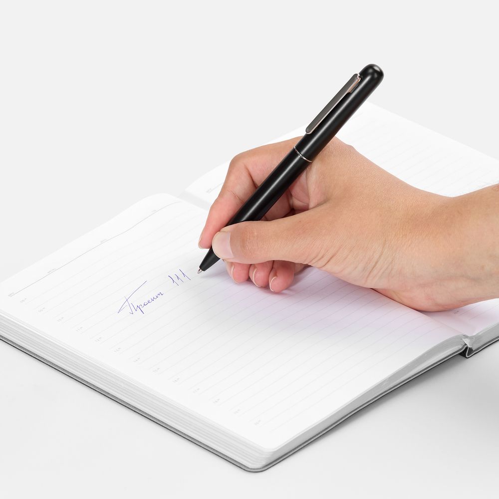 Ручка шариковая Scribo, черная / Миниатюра WWW (1000)