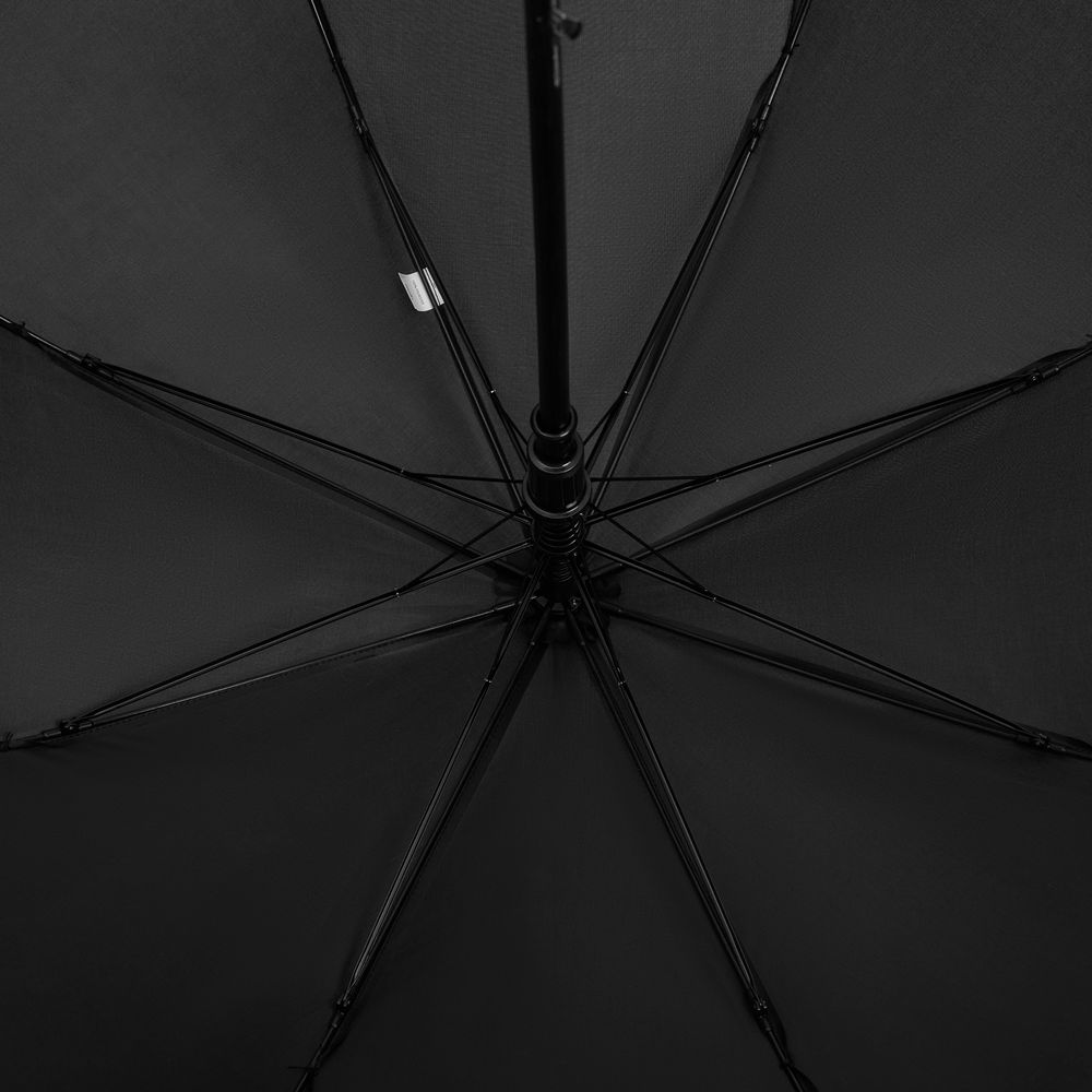 Зонт-трость Standard, черный / Миниатюра WWW (1000)