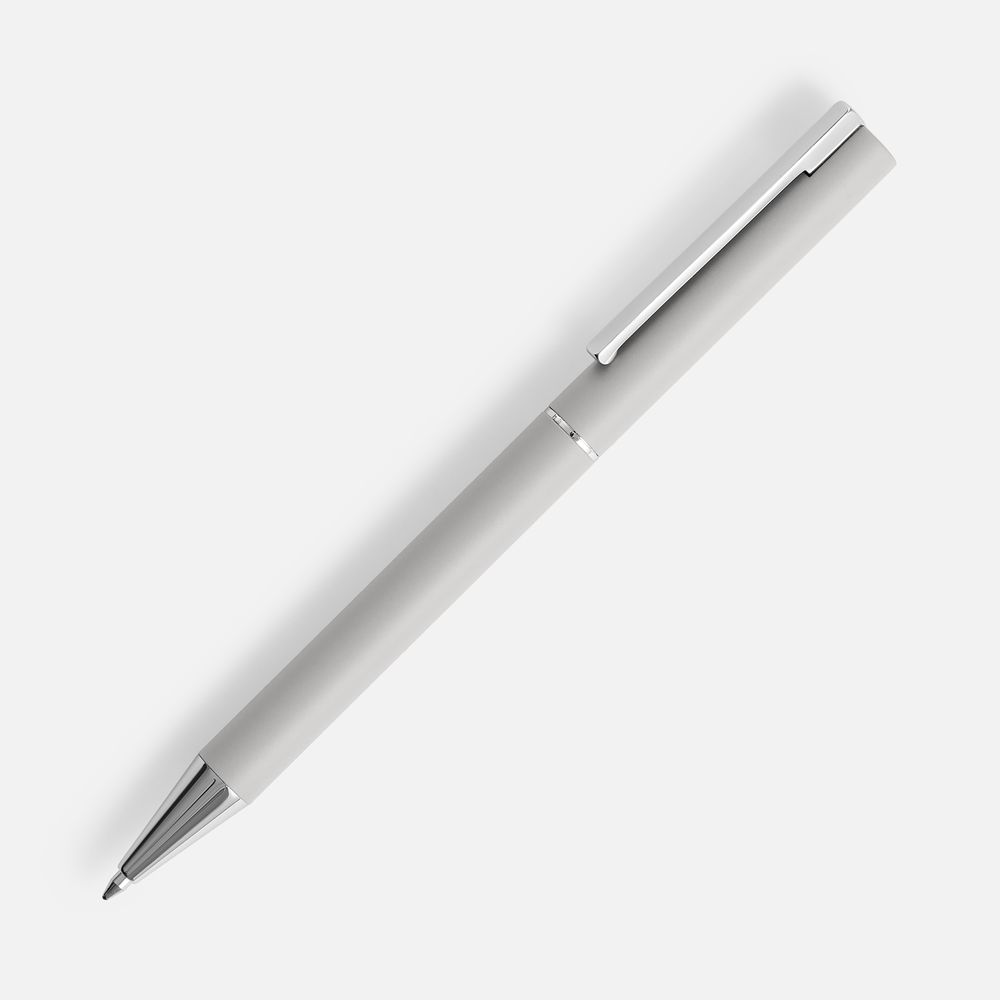 Ручка шариковая Blade Soft Touch, серая / Миниатюра WWW (1000)