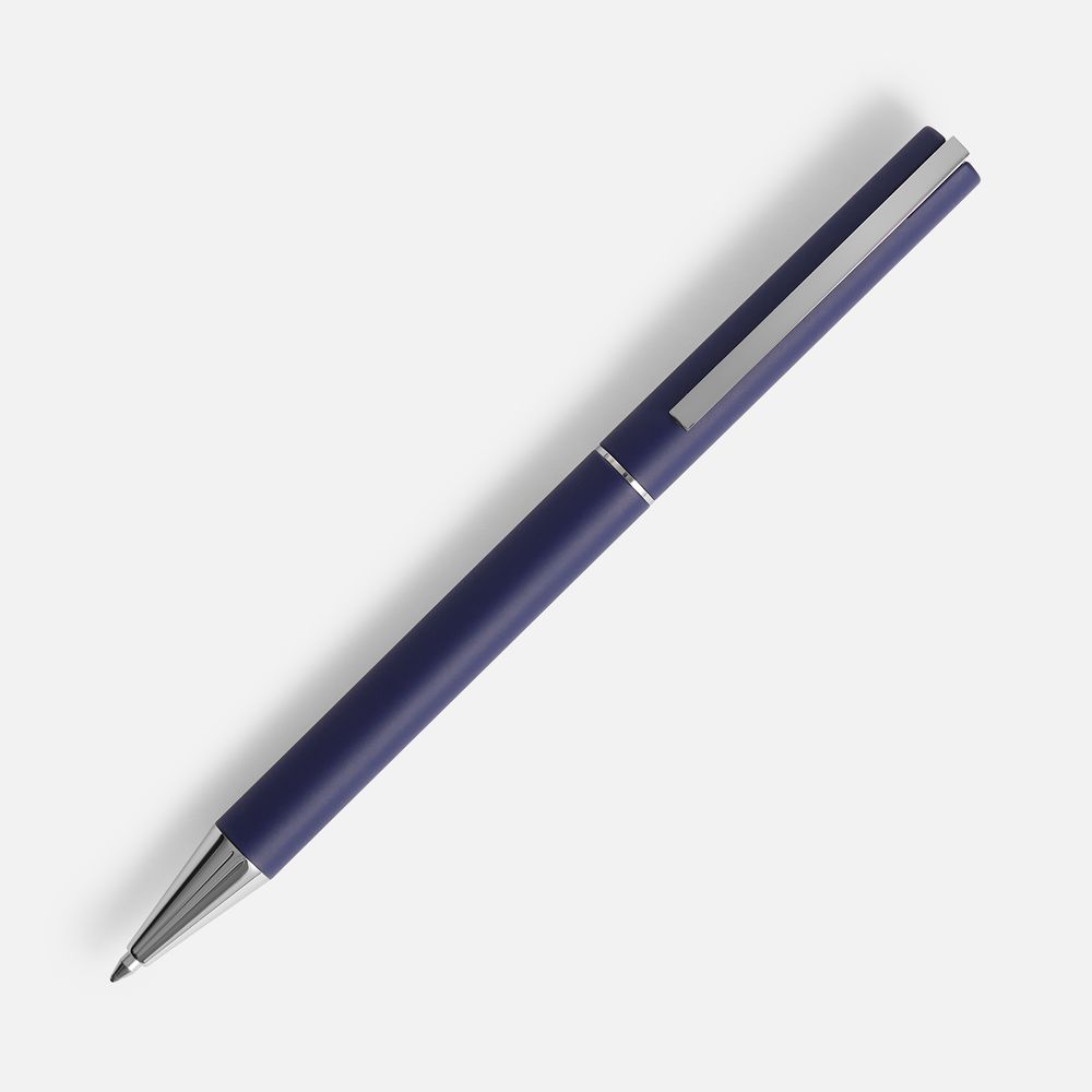 Ручка шариковая Blade Soft Touch, синяя / Миниатюра WWW (1000)