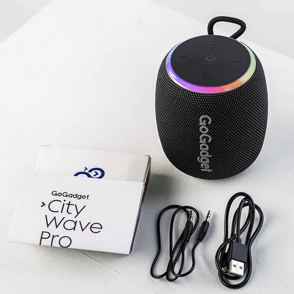 Беспроводная колонка c подсветкой CityWave Pro, черная / Миниатюра WWW (1000)