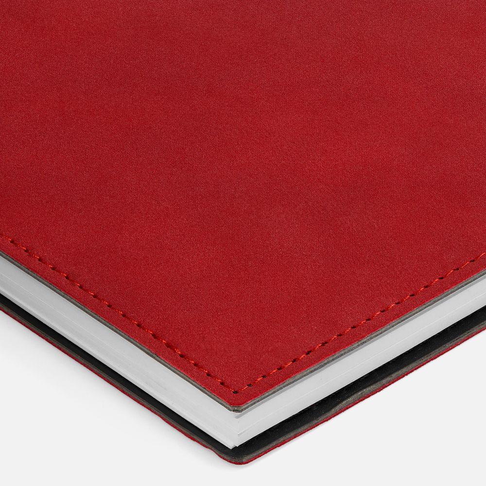 Ежедневник Notera, недатированный, красный / Миниатюра WWW (1000)