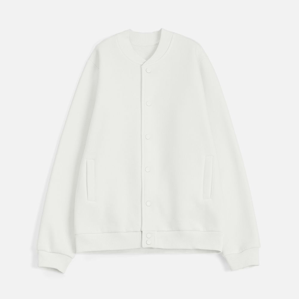 Бомбер унисекс AtmosWear, молочно-белый / Миниатюра WWW (1000)