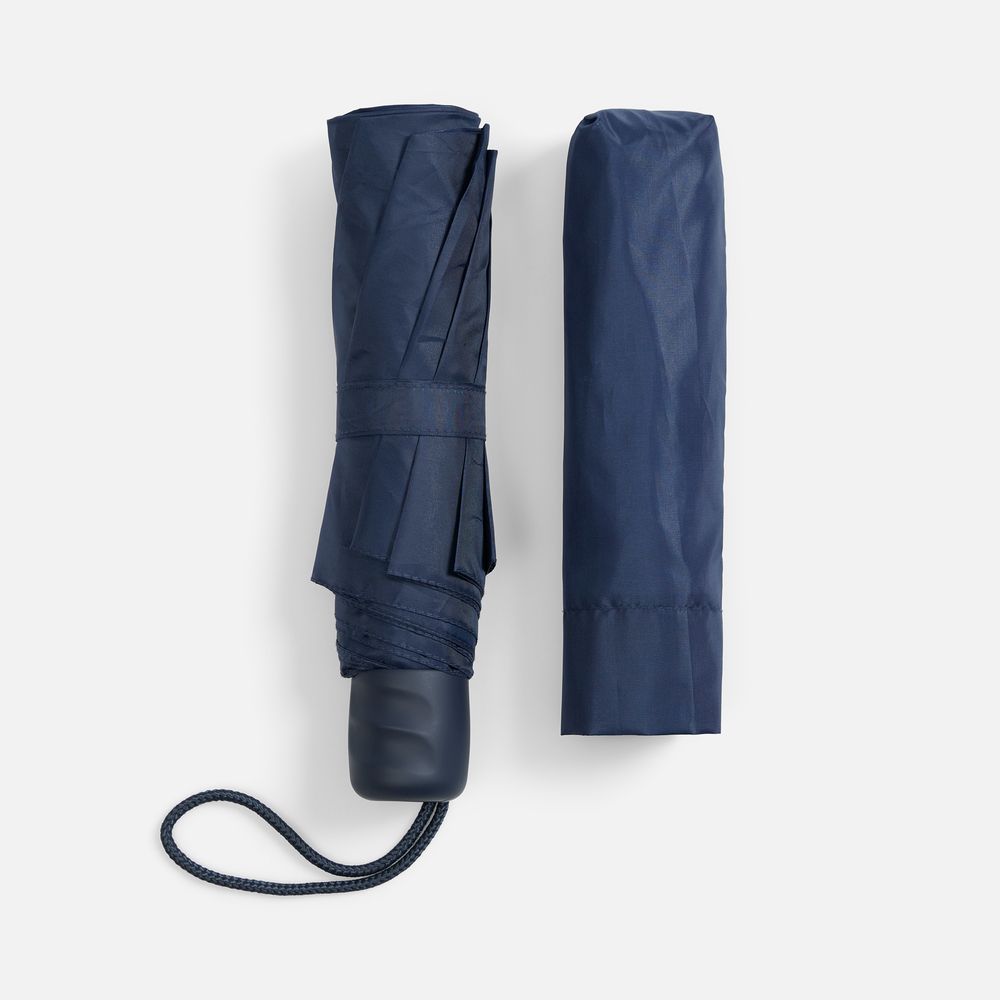 Зонт складной Basic, ver.2, темно-синий / Миниатюра WWW (1000)