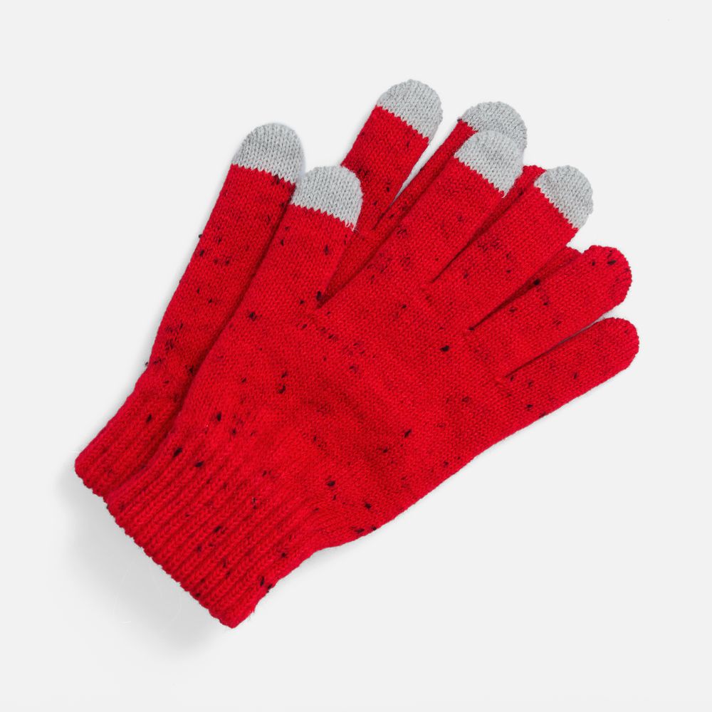 Перчатки сенсорные Spotti Senso, красные / Миниатюра WWW (1000)