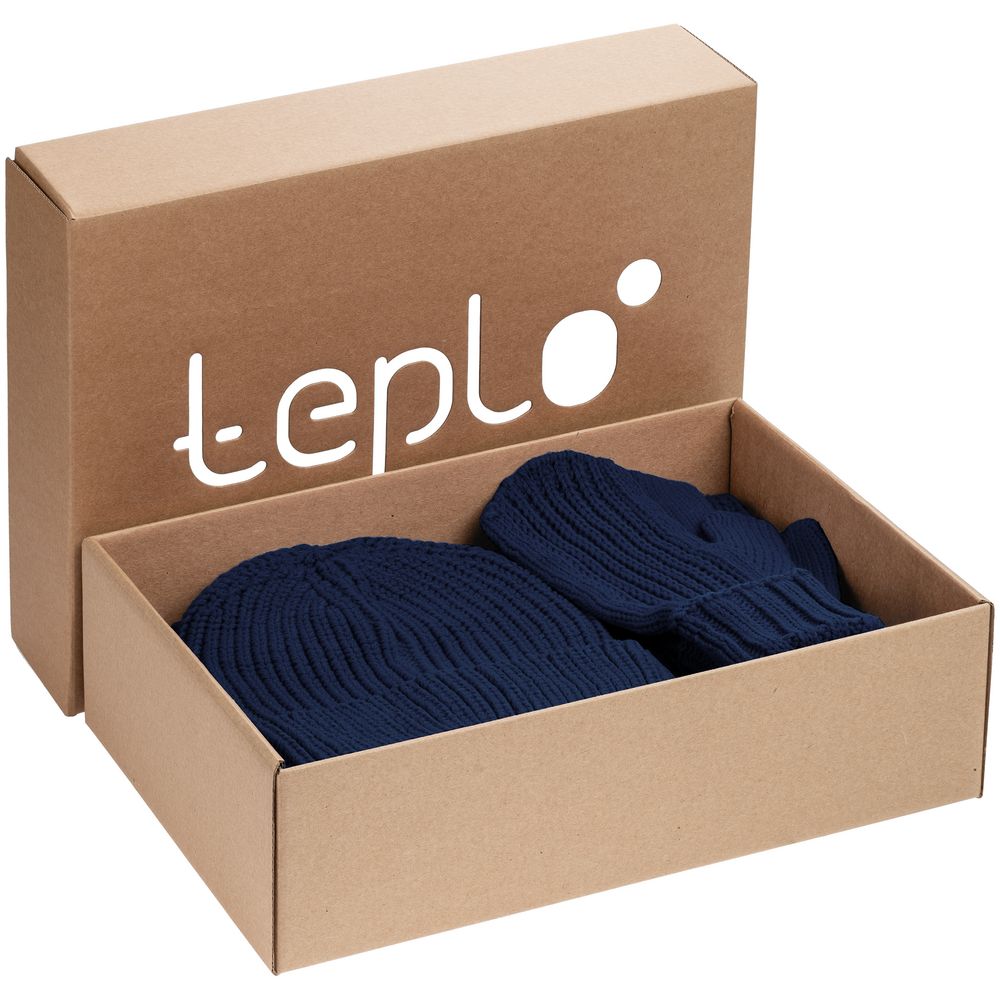 Набор Nordkyn Full Set с шарфом, синий / Миниатюра WWW (1000)