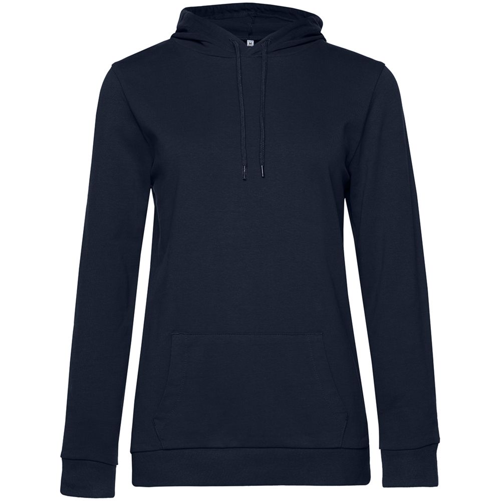 Толстовка с капюшоном женская Hoodie, темно-синяя / Миниатюра WWW (1000)