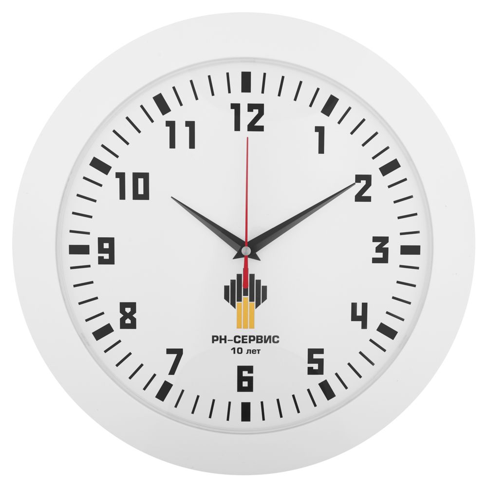 Часы настенные Vivid Large, белые / Миниатюра WWW (1000)