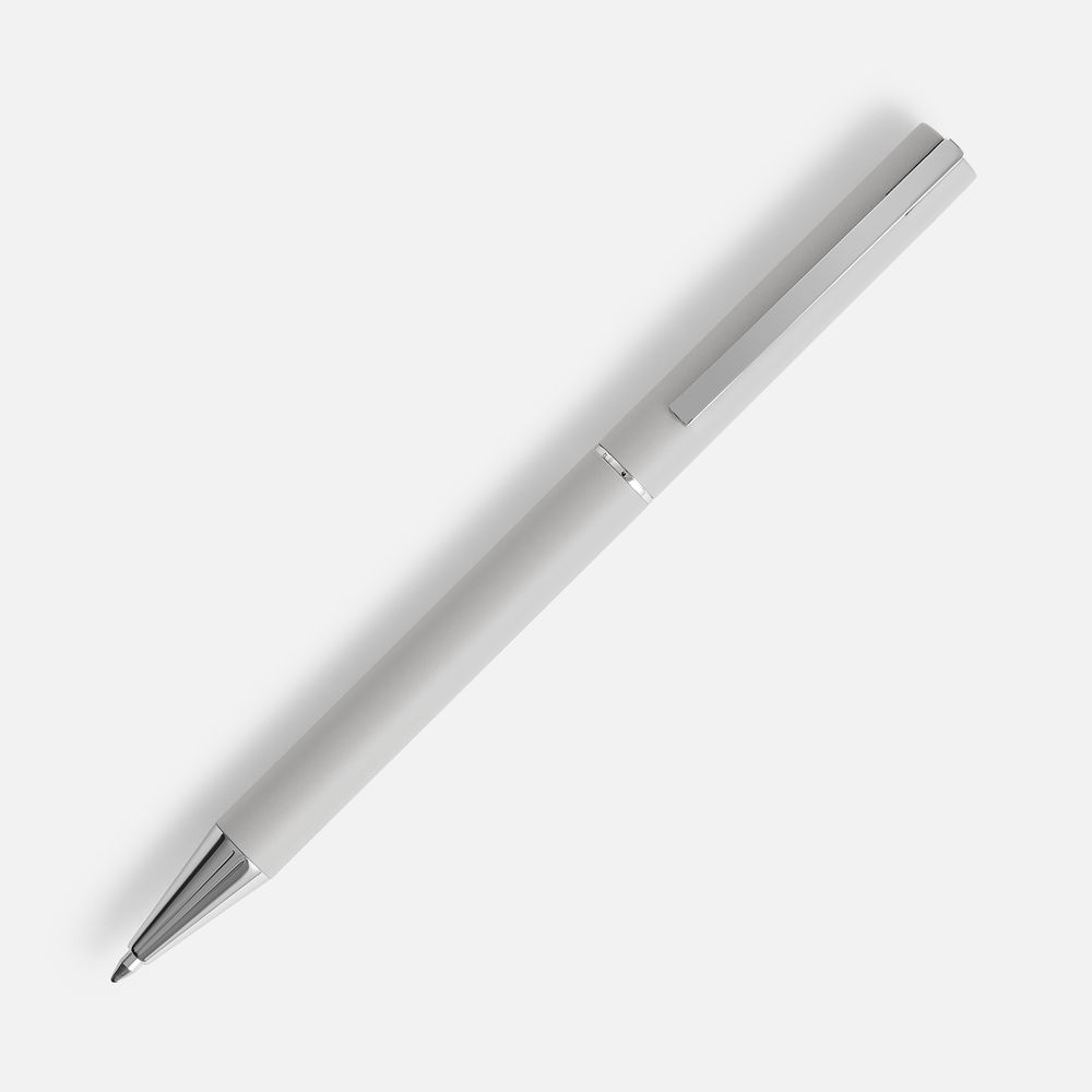 Ручка шариковая Blade Soft Touch, серая / Миниатюра WWW (1000)