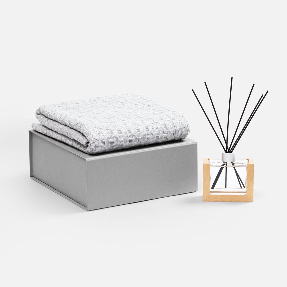 Коробка складная Quadra Fold, серая / Миниатюра WWW (1000)