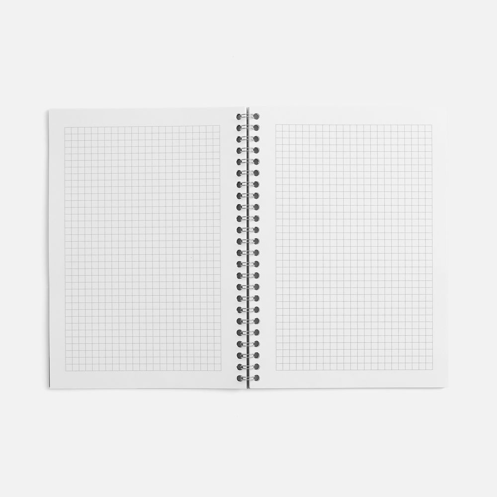 Блокнот Salvador в клетку, темно-синий / Миниатюра WWW (1000)