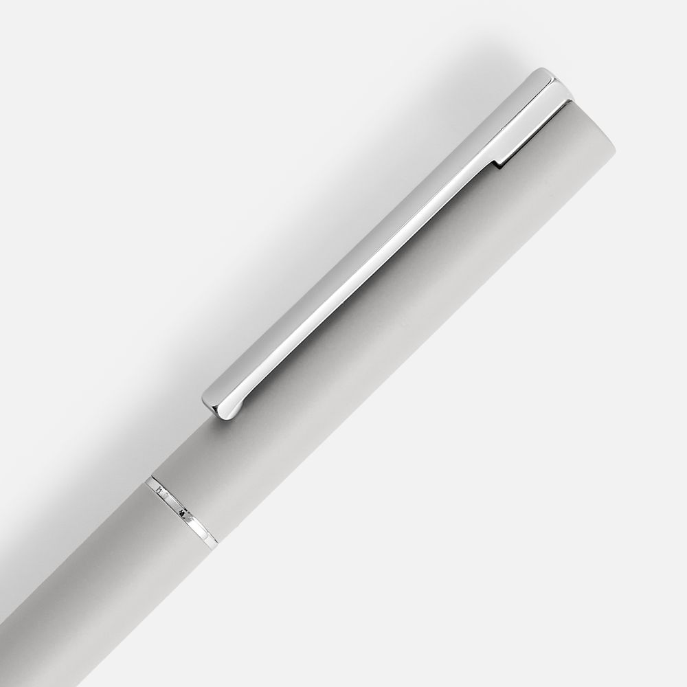 Ручка шариковая Blade Soft Touch, серая / Миниатюра WWW (1000)