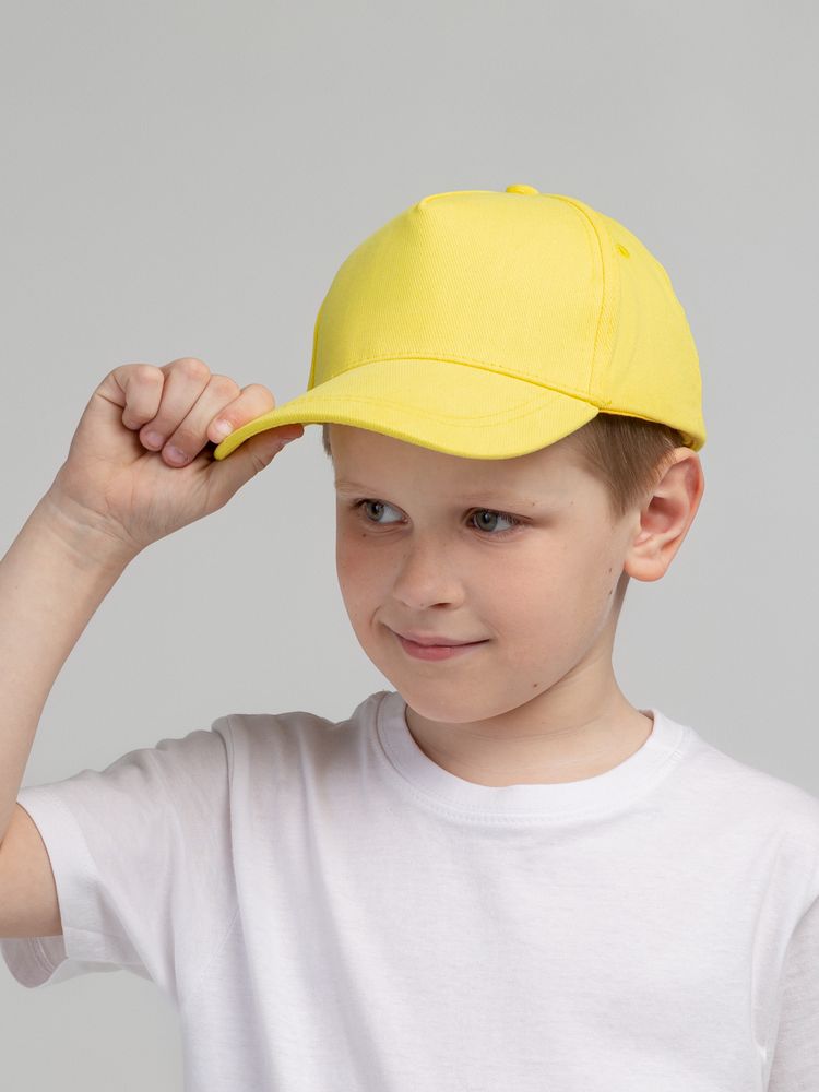 Бейсболка детская Standard Kids, желтая / Миниатюра WWW (1000)