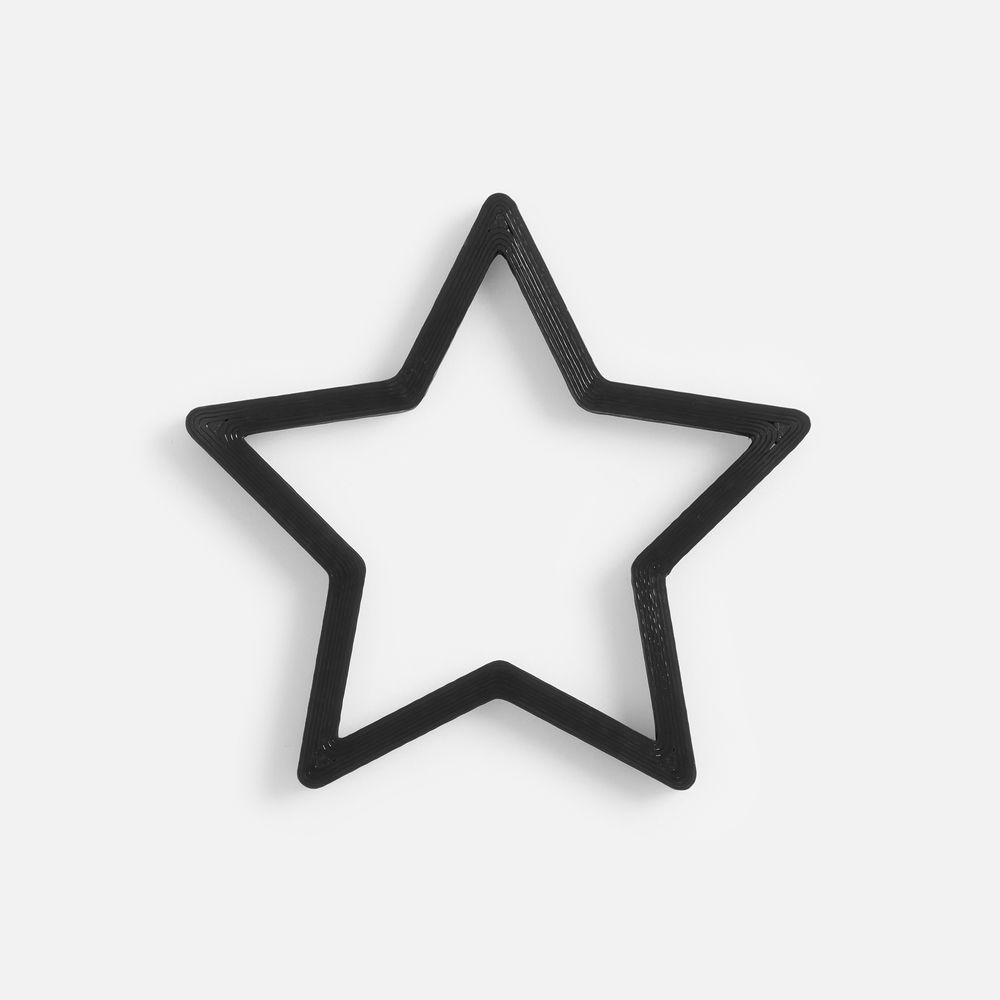 Подвеска Contour, 3D-печать на заказ, звезда / Миниатюра WWW (1000)
