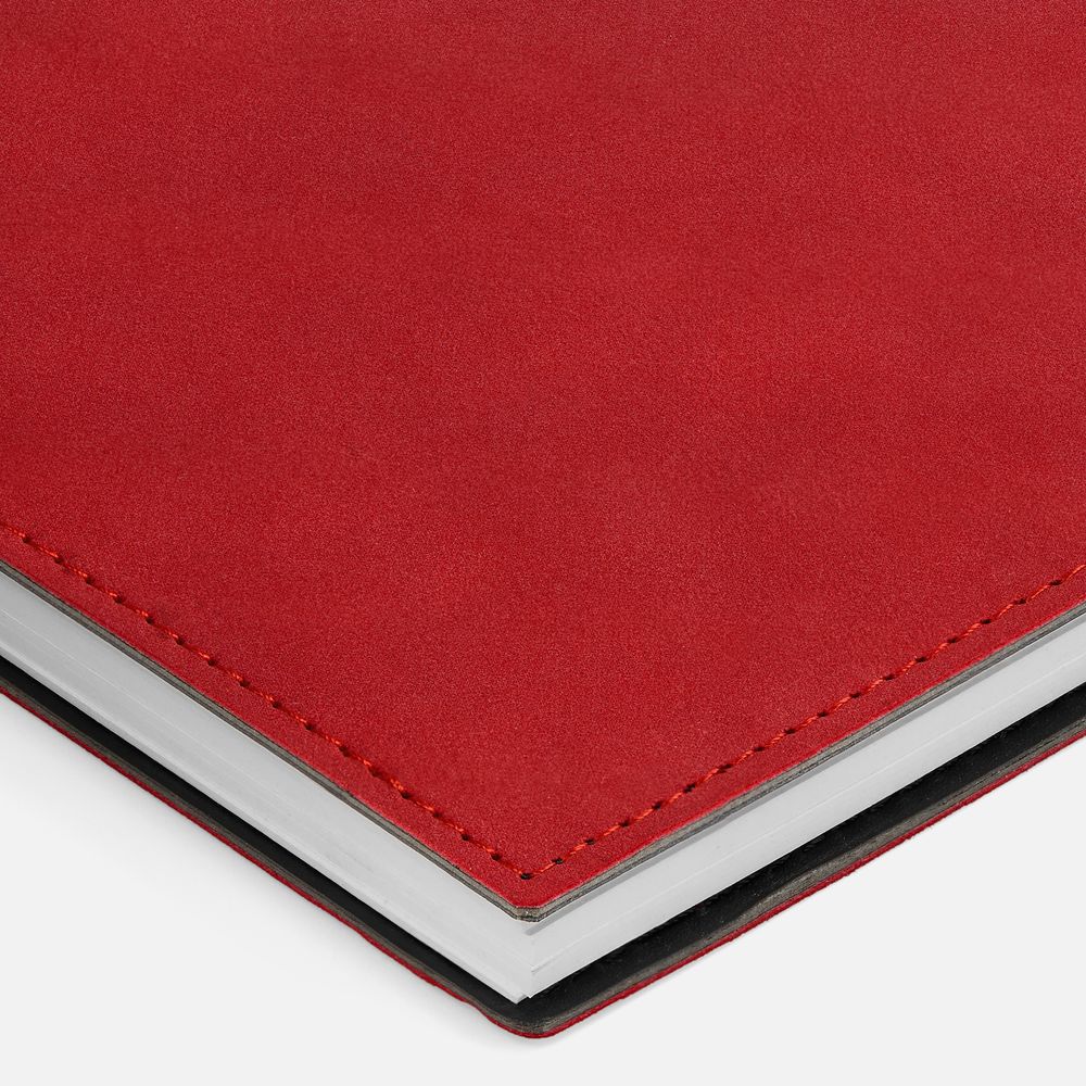 Ежедневник Notera, недатированный, красный / Миниатюра WWW (1000)