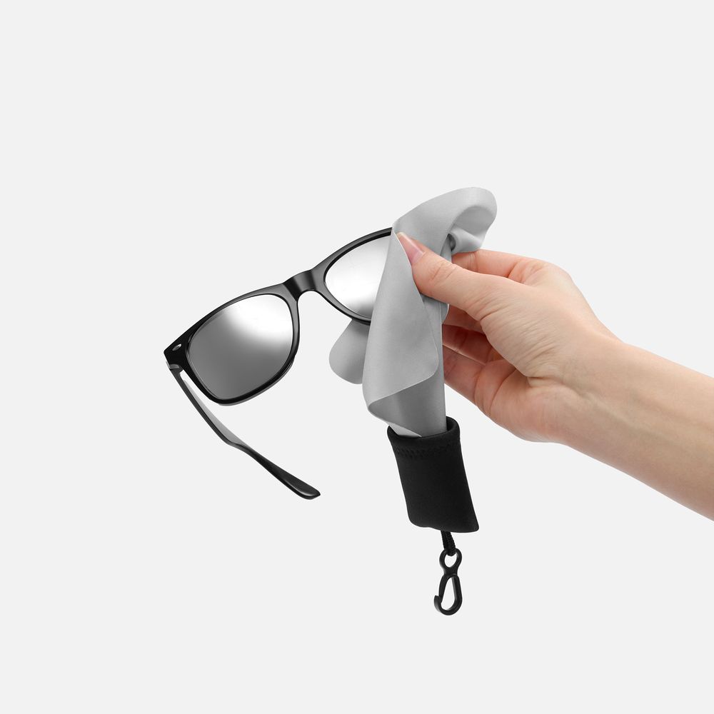 Очищающая салфетка Specta, серая с черным / Миниатюра WWW (1000)