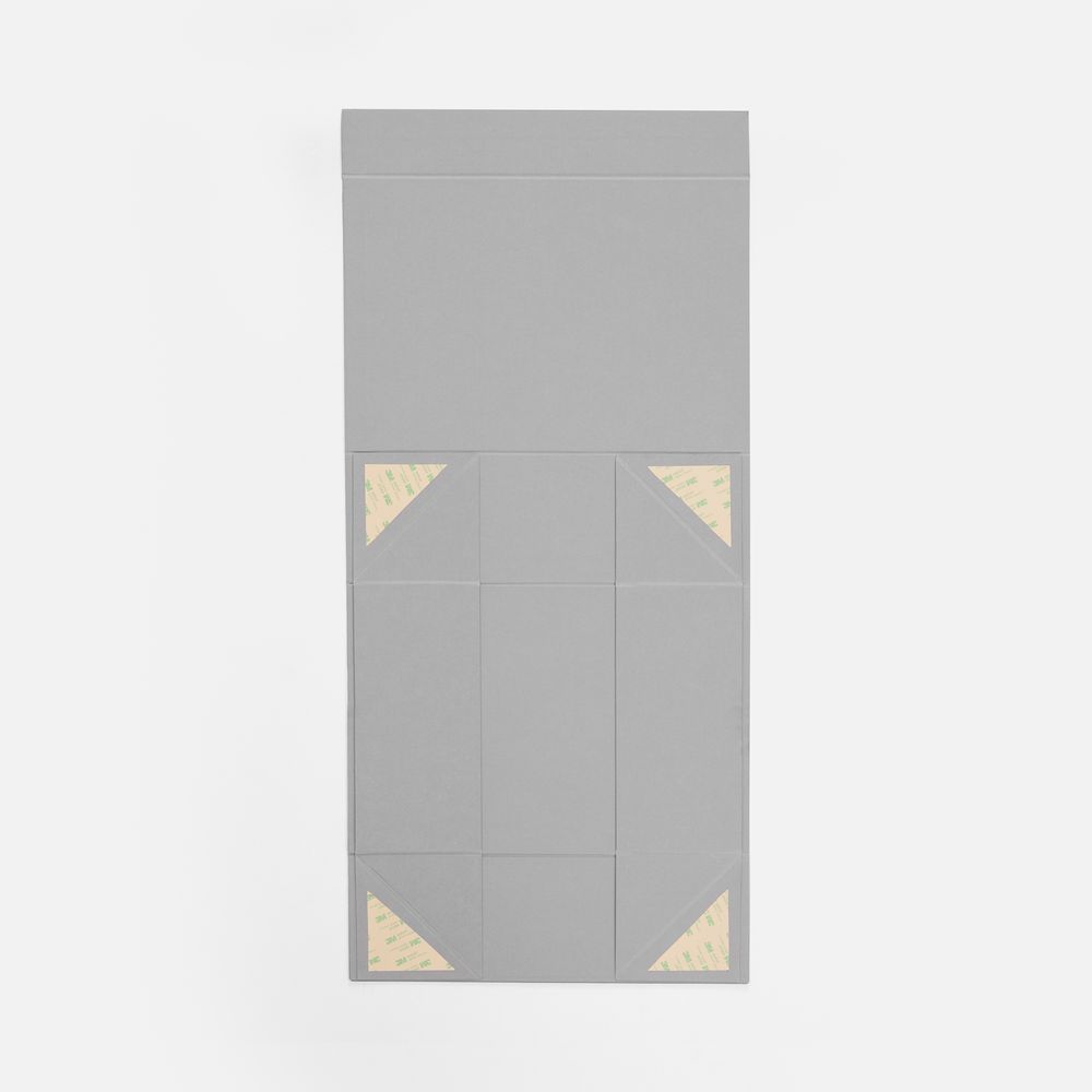 Коробка складная Quadra Fold, серая / Миниатюра WWW (1000)
