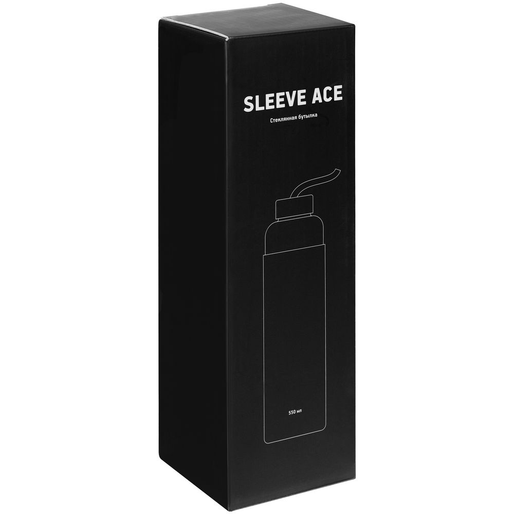 Бутылка для воды Sleeve Ace, серая / Миниатюра WWW (1000)