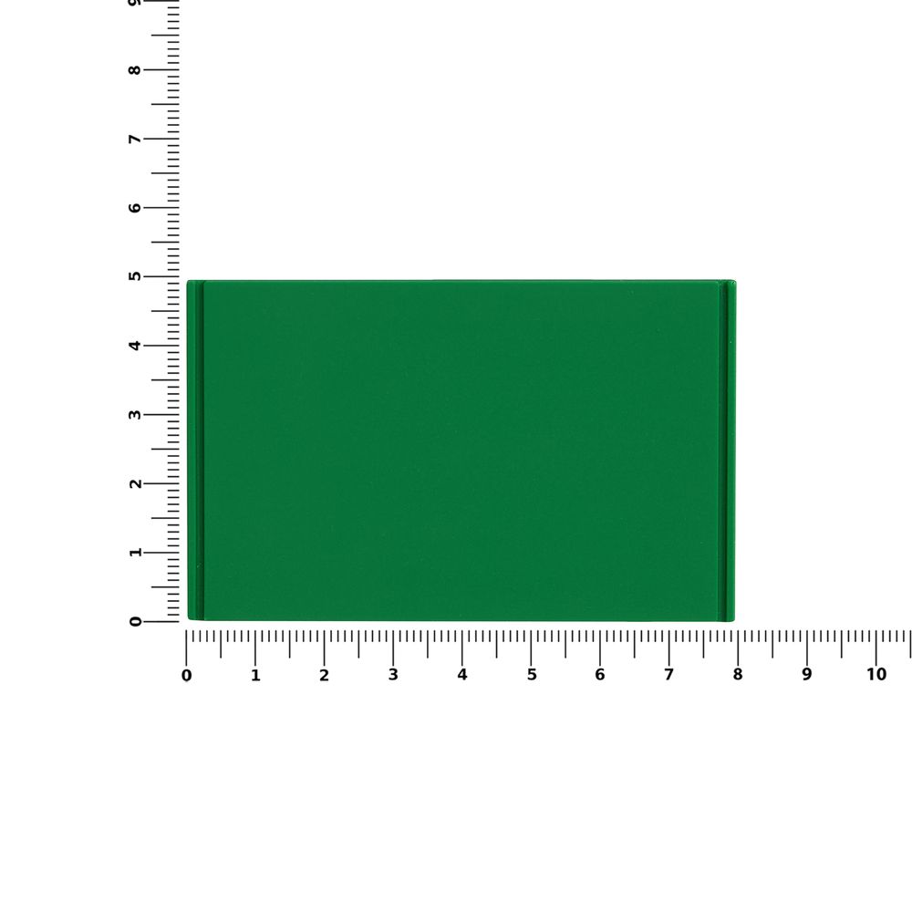 Лейбл из ПВХ Dzeta, XL, зеленый / Миниатюра WWW (1000)