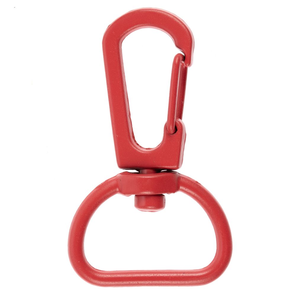 Застежка-карабин Snap Hook, M, красная / Миниатюра WWW (1000)