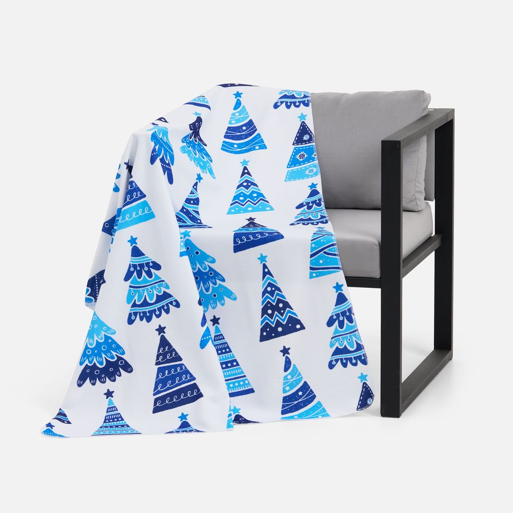 Флисовый плед Imaginario, синий / Миниатюра WWW (1000)