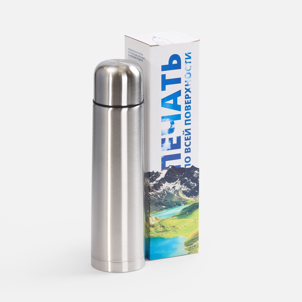 Коробка с полноцветной печатью для термоса Plain 1000 / Миниатюра WWW (1000)