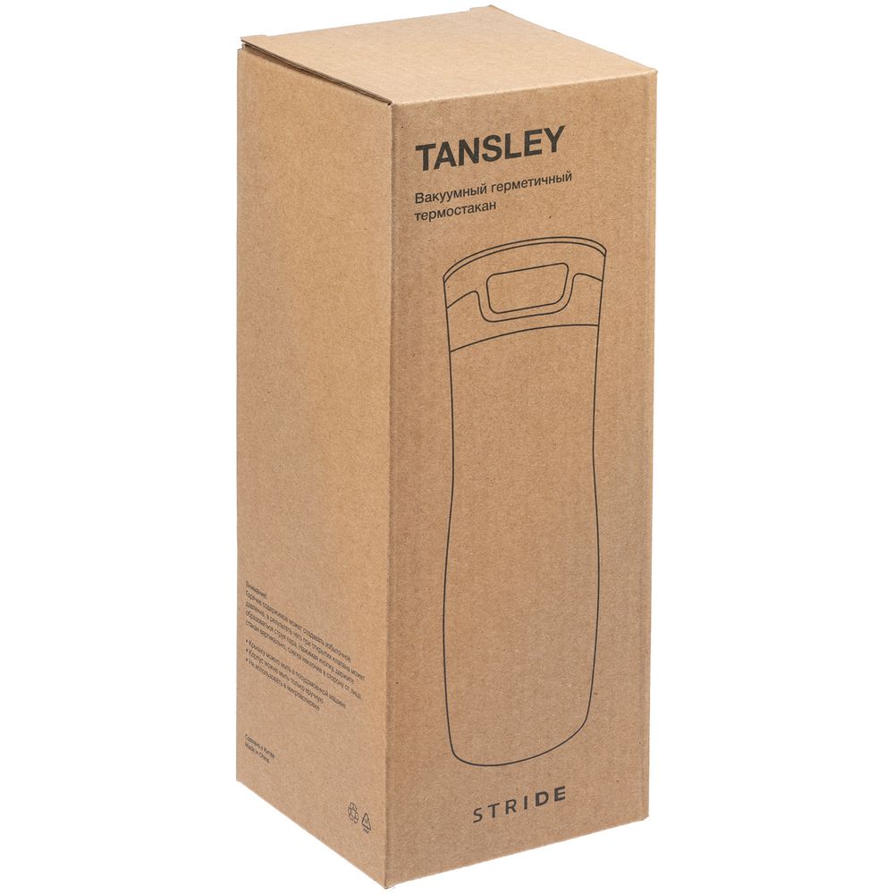Термостакан Tansley, герметичный, вакуумный, серебристый / Миниатюра WWW (1000)