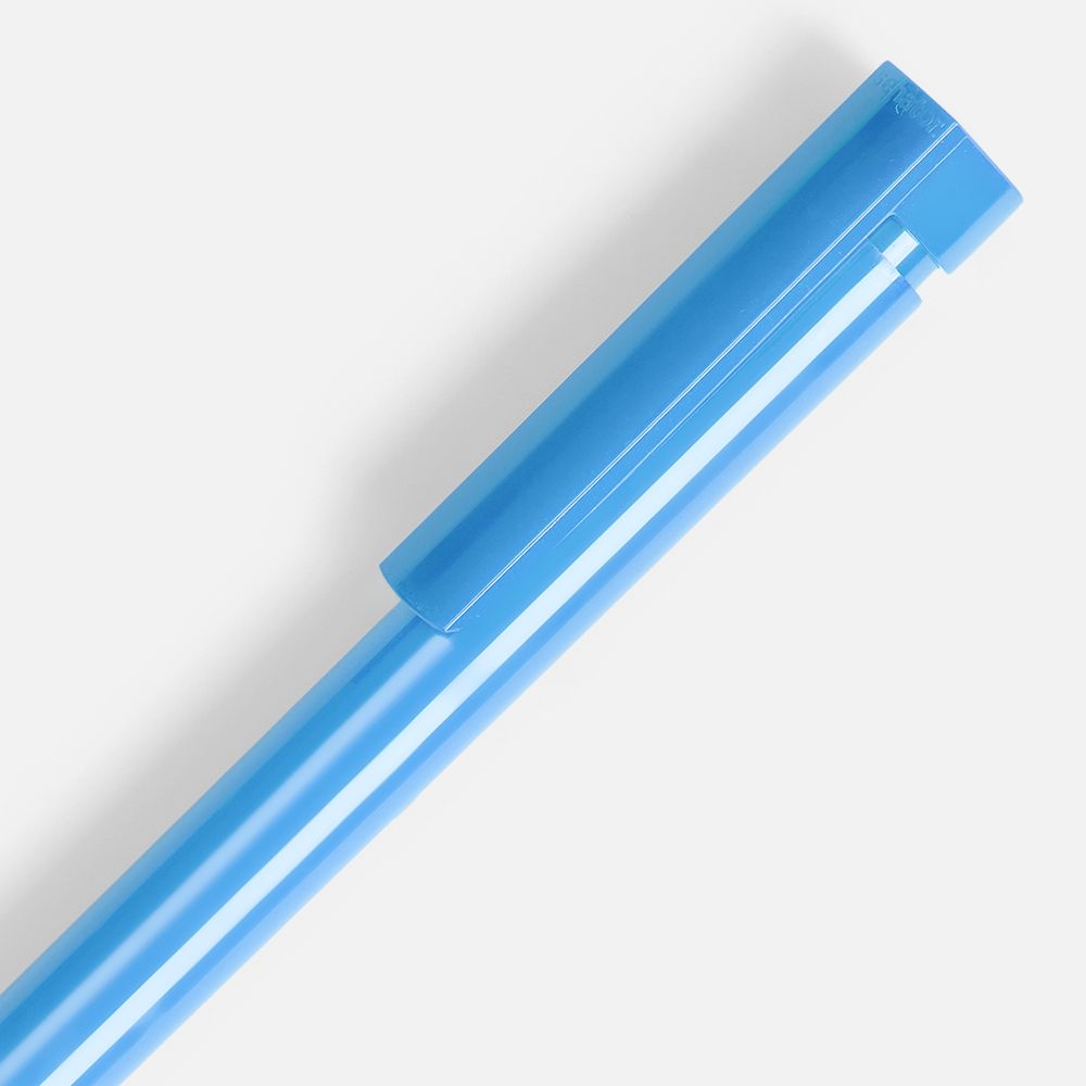 Ручка шариковая Liberty Polished, голубая / Миниатюра WWW (1000)