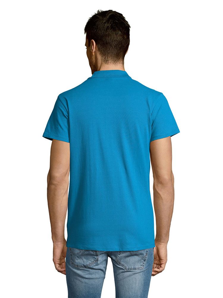 Рубашка поло мужская Summer 170, ярко-бирюзовая / Миниатюра WWW (1000)