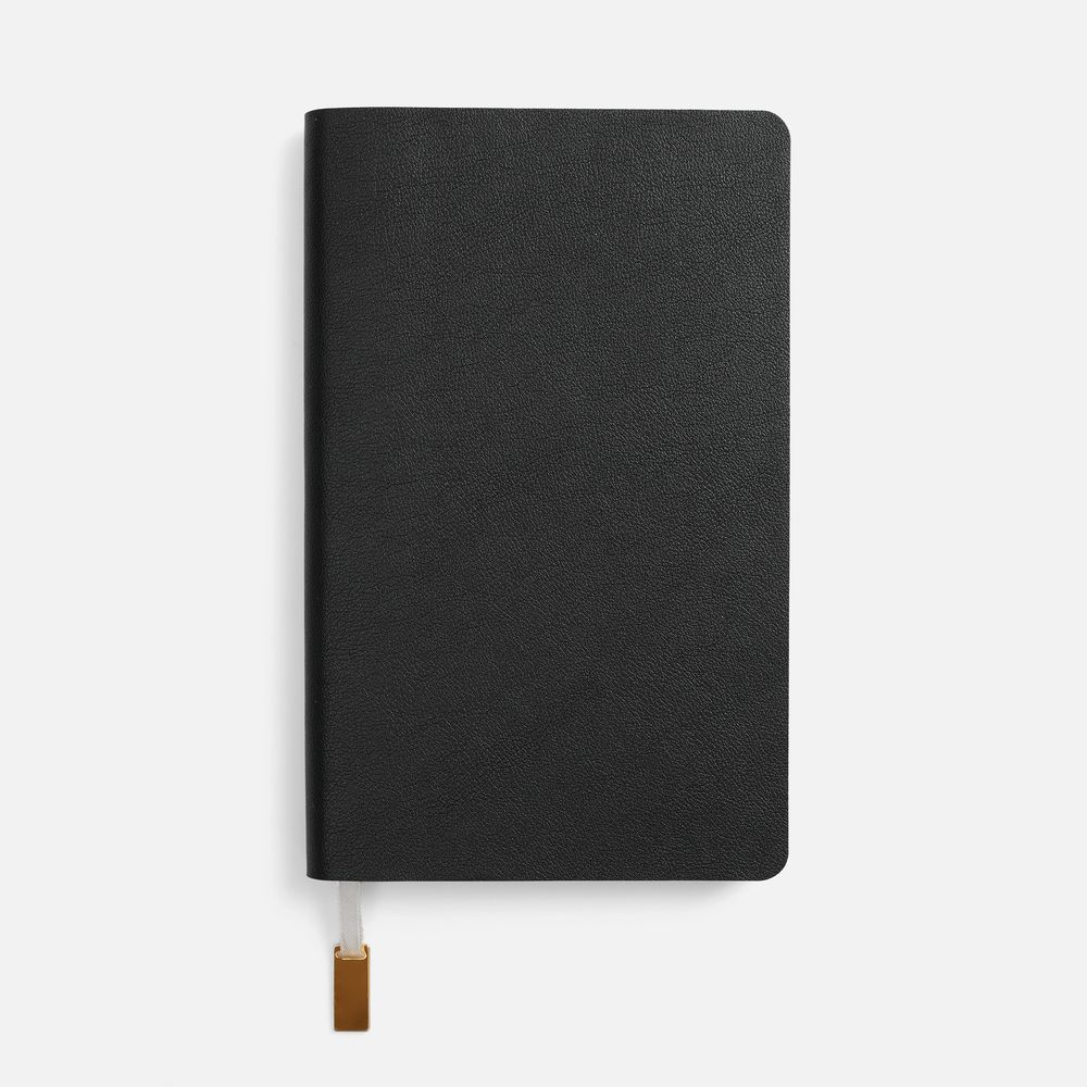 Ежедневник Petrus, недатированный, черный / Миниатюра WWW (1000)