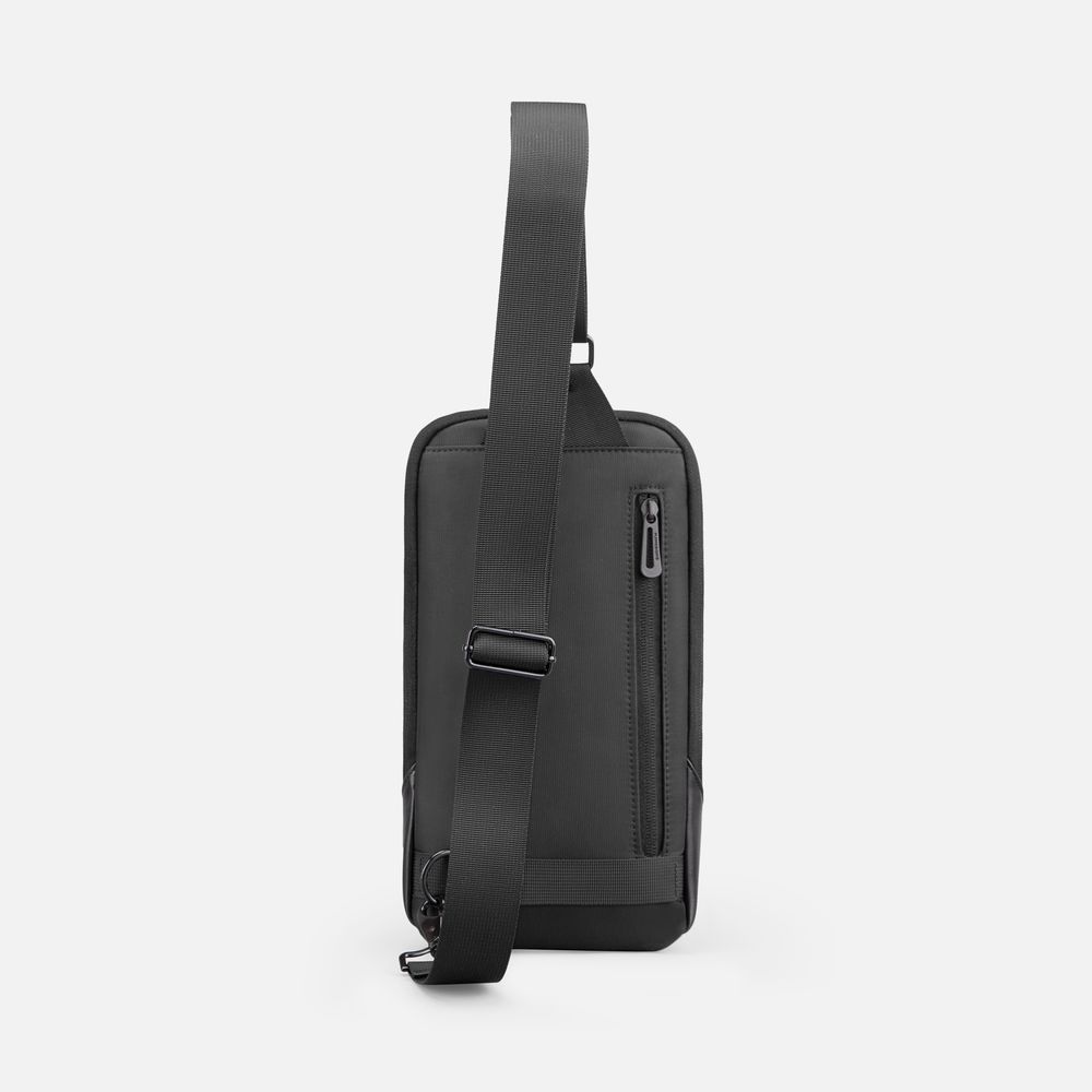 Рюкзак на одно плечо Solnex, черный / Миниатюра WWW (1000)