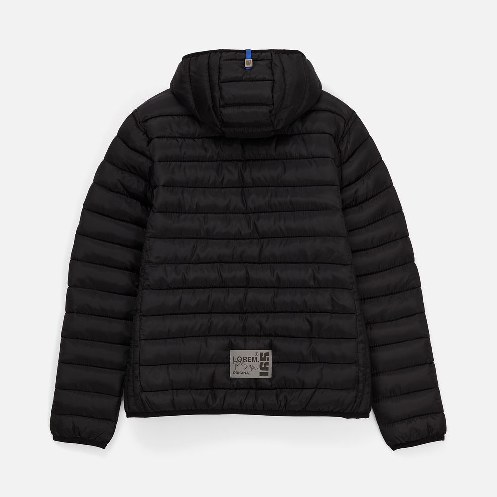 Куртка с капюшоном женская Stream Women, черная / Миниатюра нанесения (1000)