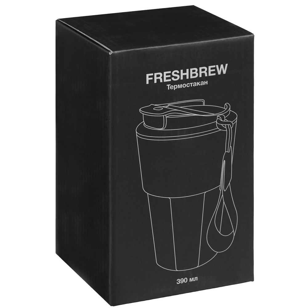 Термостакан Freshbrew, синий / Миниатюра (упак) (1000)