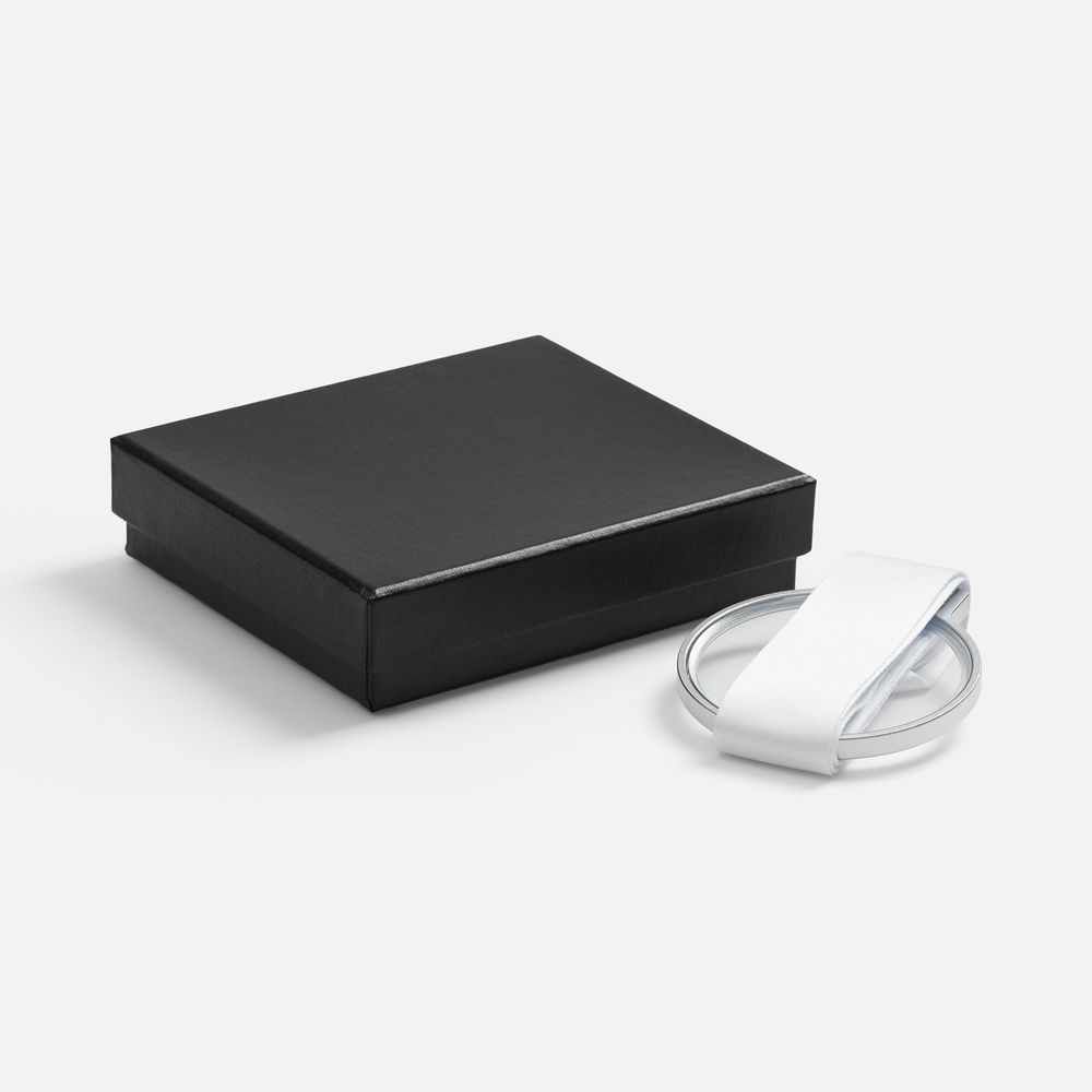 Медаль Glassica, серебристая / Миниатюра WWW (1000)