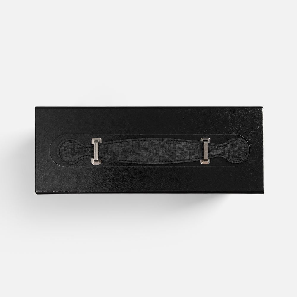 Коробка складная Holdfold, S, черная / Миниатюра WWW (1000)