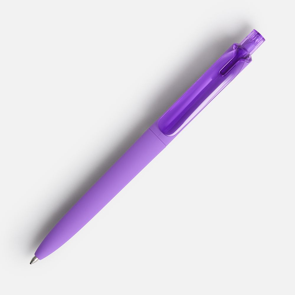 Ручка шариковая Prodir DS8 PRR-T Soft Touch, фиолетовая / Миниатюра WWW (1000)