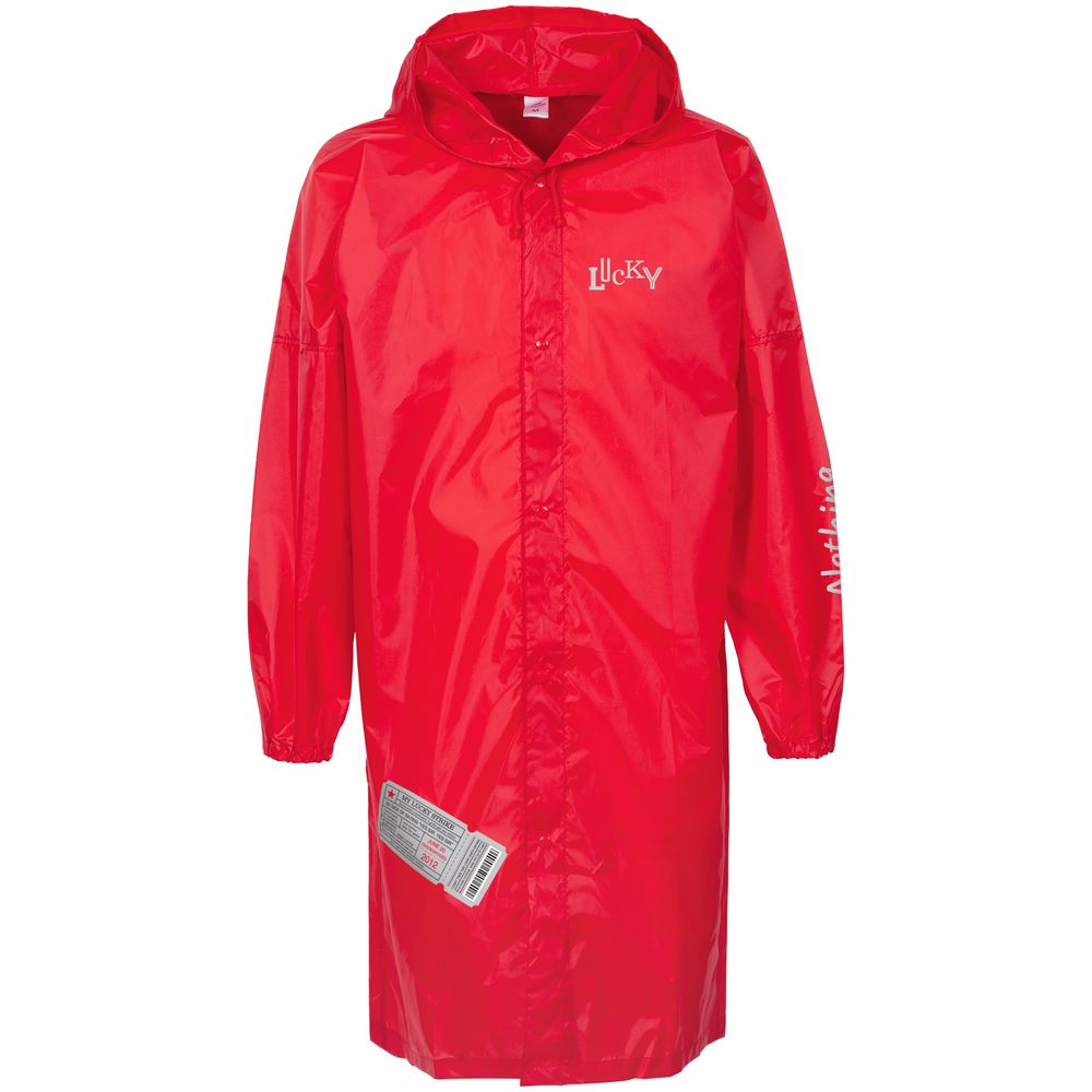 Дождевик Rainman Zip Pro, красный / Миниатюра нанесения (1000)