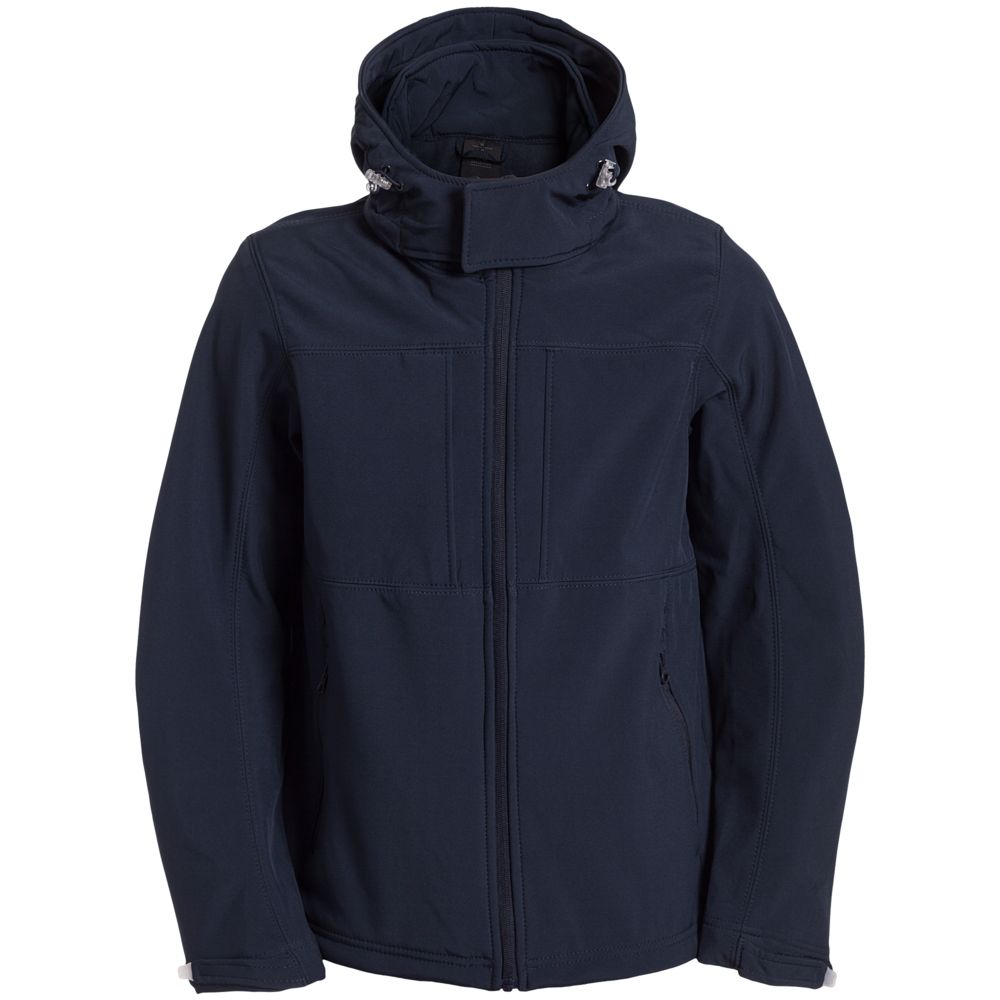 Куртка мужская Hooded Softshell темно-синяя / Миниатюра WWW (1000)