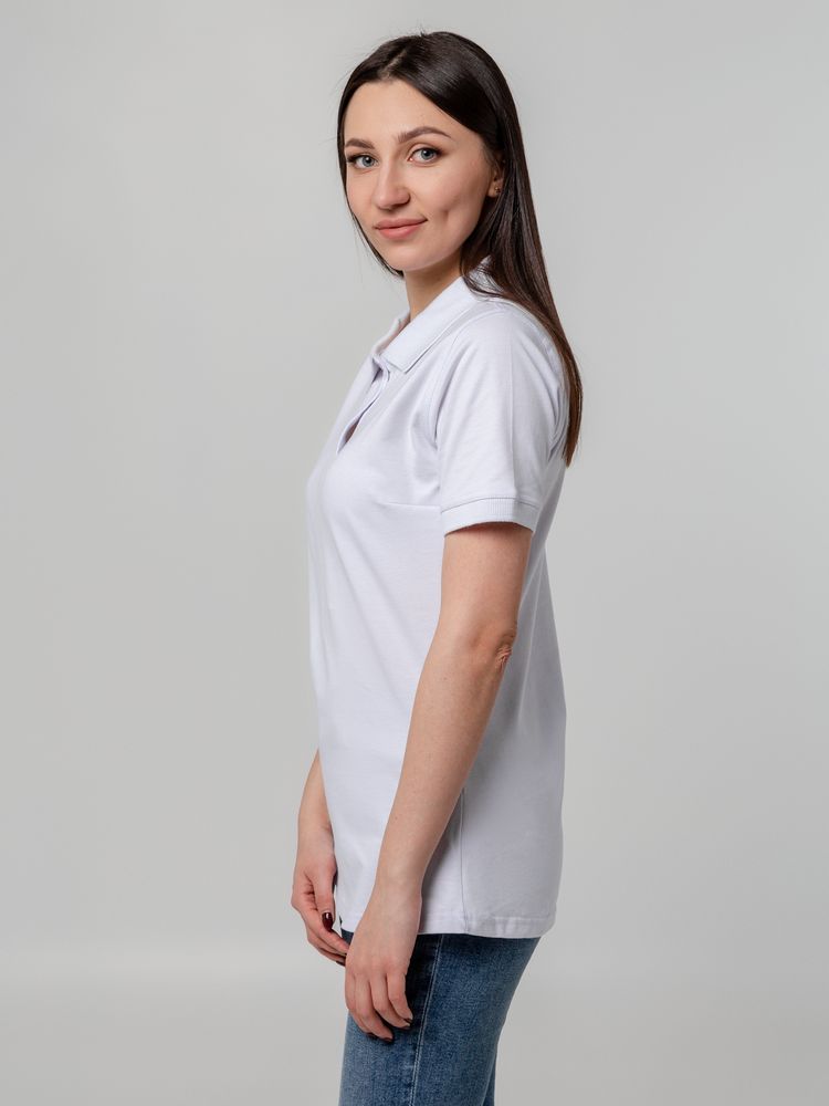 Рубашка поло женская Virma Stretch Lady, белая / Миниатюра WWW (1000)